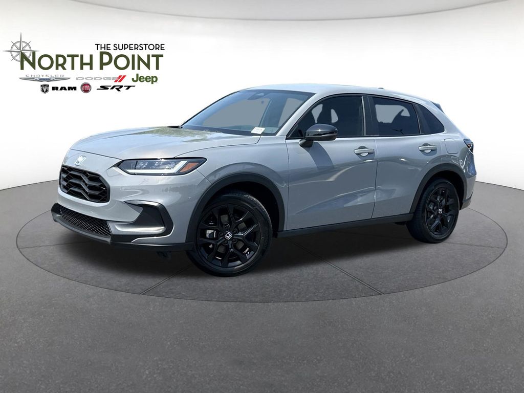 Urban Gray Pearl 2025 Honda HR-V SUV / Crossover All-Wheel Drive Continuously Variable Transmission