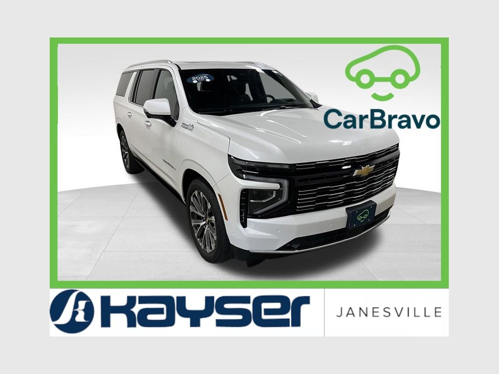 White (Iridescent Pearl Tricoat) 2025 Chevrolet Suburban SUV / Crossover Four-Wheel Drive