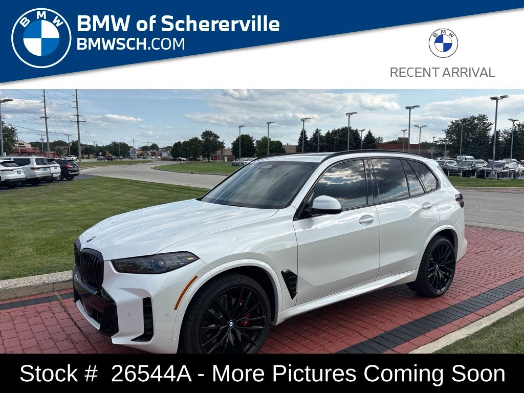 Mineral White Metallic 2024 BMW X5 SUV / Crossover All-Wheel Drive 8-Speed Automatic