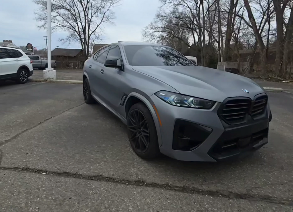 Frozen Pure Gray Metallic 2024 BMW X6 M Competition AWD SUV / Crossover All-Wheel Drive 8-Speed Automatic