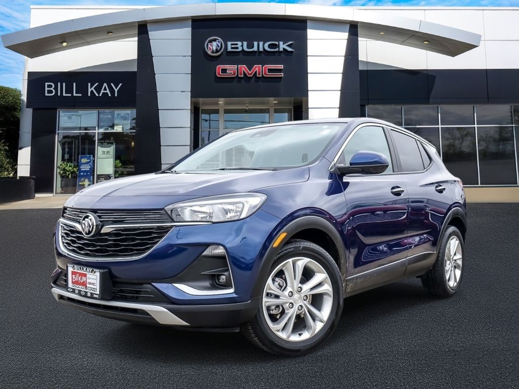 Sapphire Metallic 2023 Buick Encore GX Preferred FWD SUV / Crossover Front-Wheel Drive Continuously Variable Transmission