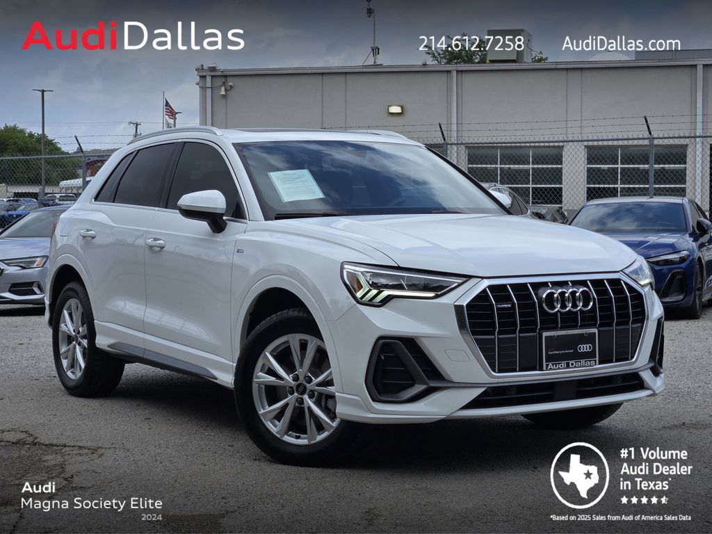 Arkona White 2024 Audi Q3 quattro Premium S Line 45 TFSI SUV / Crossover All-Wheel Drive 8-Speed Automatic