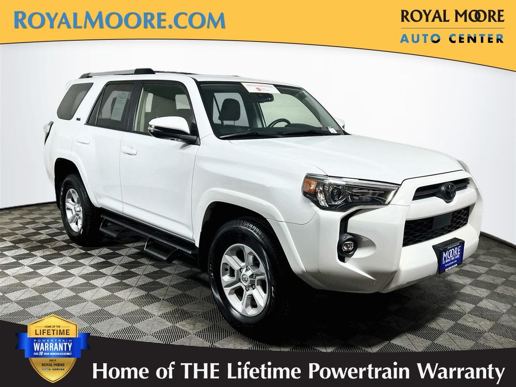 Ice Cap 2024 Toyota 4Runner SR5 Premium 4WD SUV / Crossover Four-Wheel Drive 5-Speed Automatic