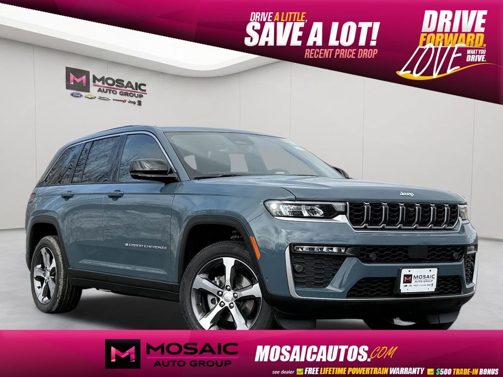 Gray (Steel Blue) 2026 Jeep Grand Cherokee Limited 4WD SUV / Crossover Four-Wheel Drive 8-Speed Automatic