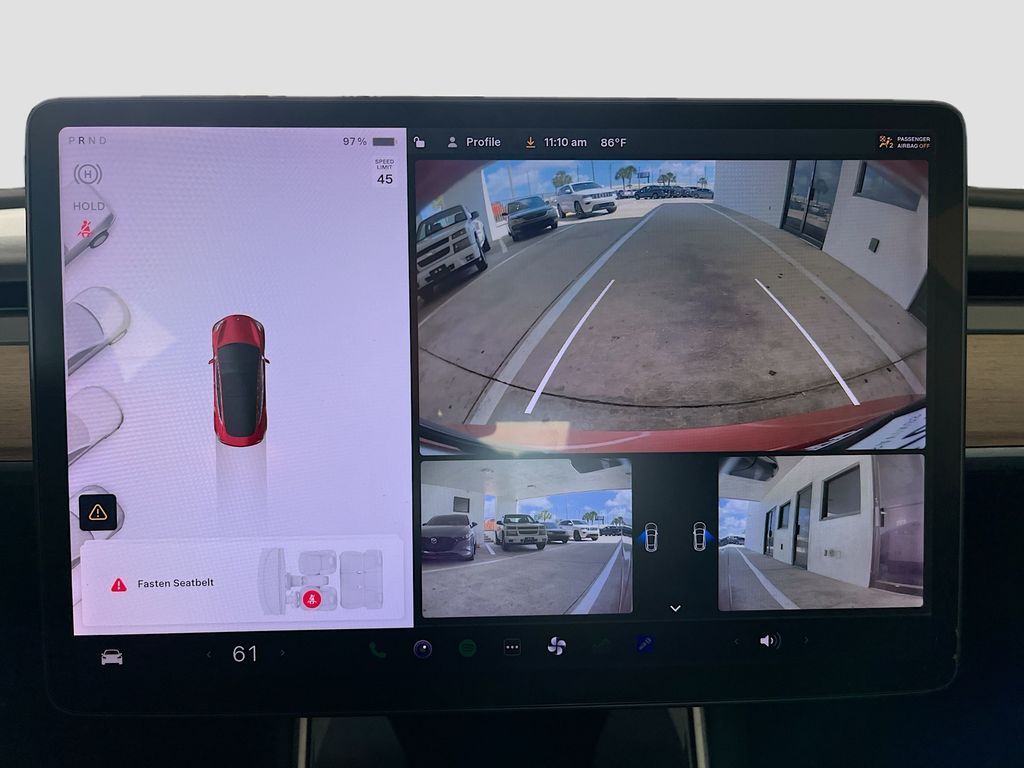 Used 2018 Red Tesla Mid Range image 13