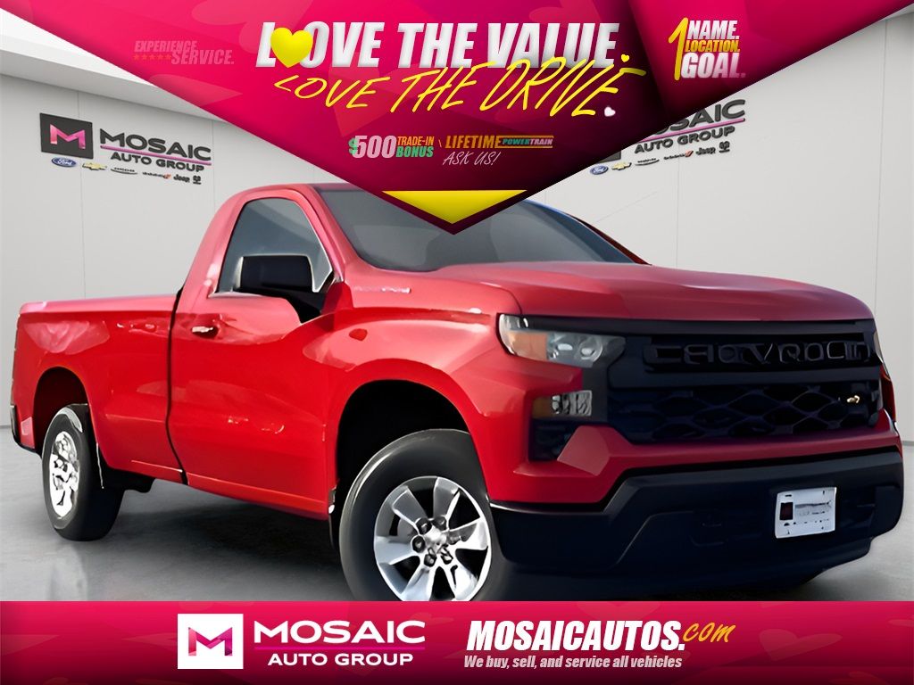 New 2025 Chevrolet Silverado 1500 WT Trucks