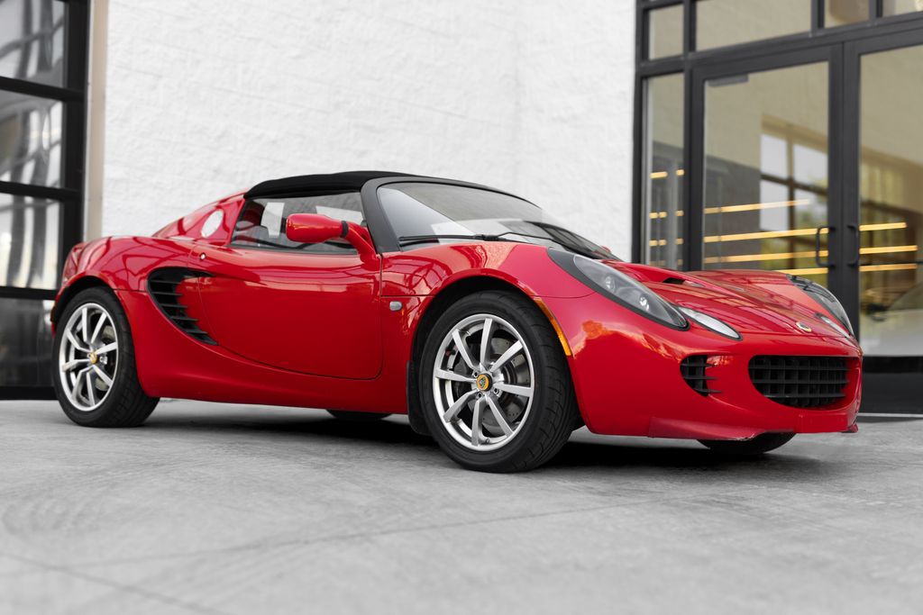 Ardent Red 2005 Lotus Elise Convertible Rear-Wheel Drive 6-Speed Manual