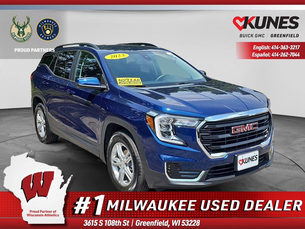 Marine Metallic 2023 GMC Terrain SUV / Crossover Front-Wheel Drive 9-Speed Automatic