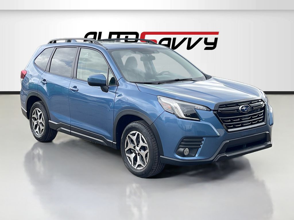 2022 Subaru Forester Premium Blue at Toyota of Victoria