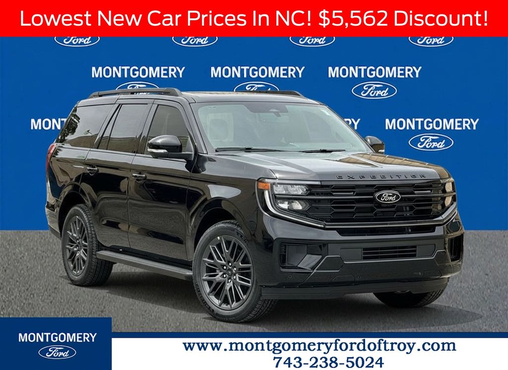 Agate Black Metallic 2026 Ford Expedition SUV / Crossover Four-Wheel Drive Automatic