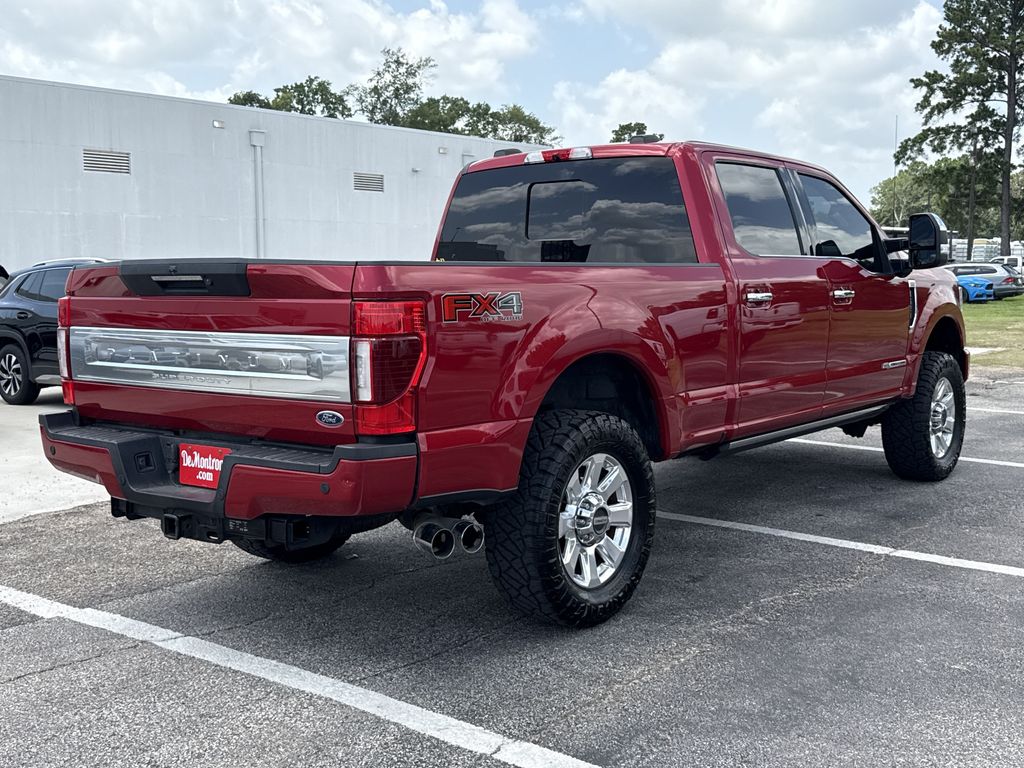 2020 Ford F-250SD Platinum Red at EAG Ford Navasota