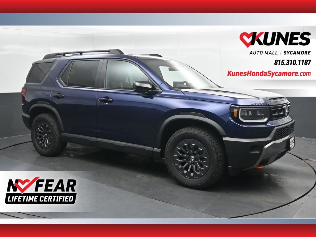 Black (Obsidian Blue Pearl) 2026 Honda Passport SUV / Crossover All-Wheel Drive Automatic
