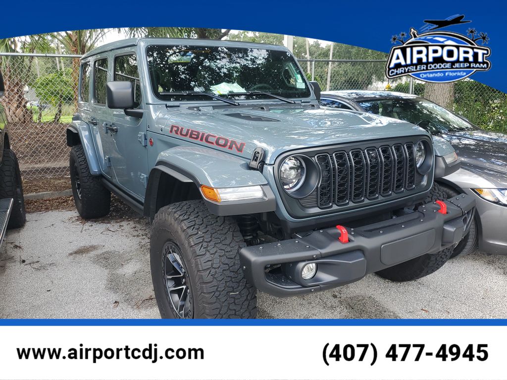 Anvil Clear Coat 2025 Jeep Wrangler SUV / Crossover Four-Wheel Drive 8-Speed Automatic