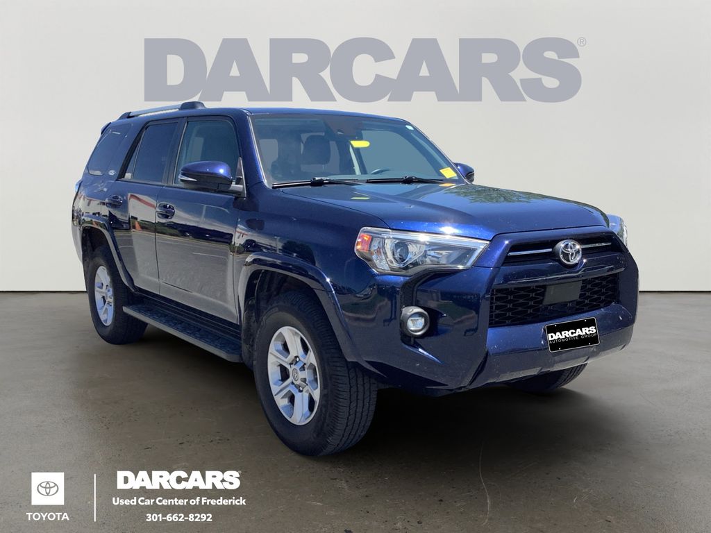 Nautical Blue Metallic 2021 Toyota 4Runner SUV / Crossover Four-Wheel Drive 5-Speed Automatic Overdrive