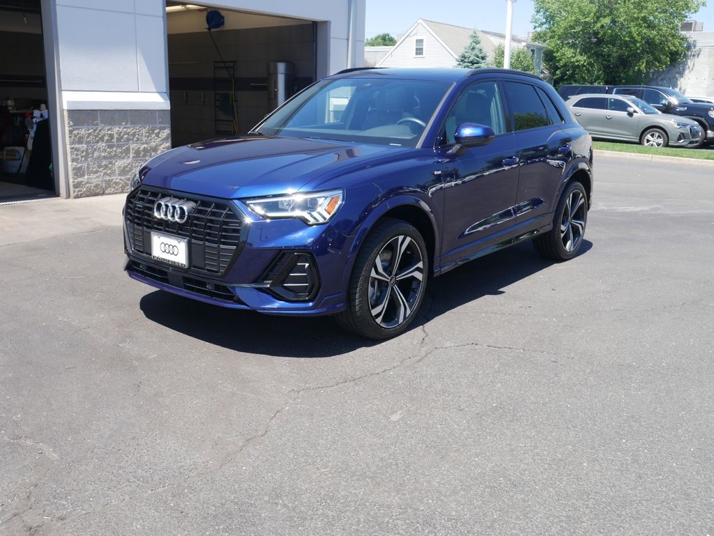Navarra Blue Metallic 2023 Audi Q3 SUV / Crossover All-Wheel Drive 8-Speed Automatic