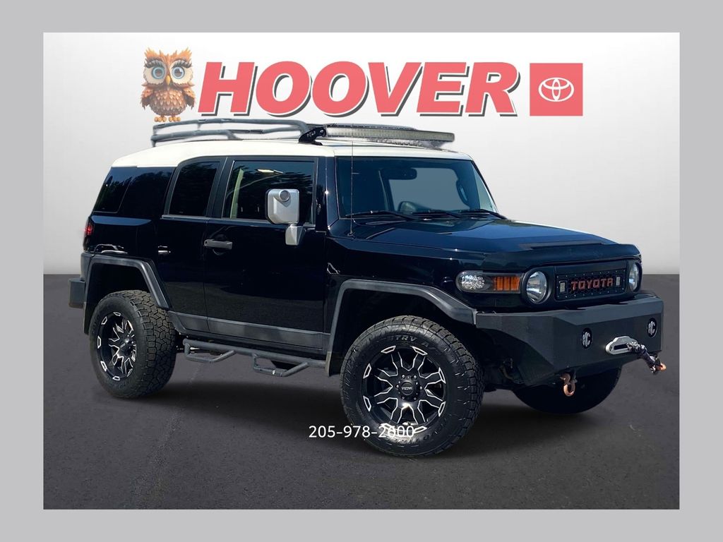 Black 2014 Toyota FJ Cruiser SUV / Crossover Four-Wheel Drive 5-Speed Automatic