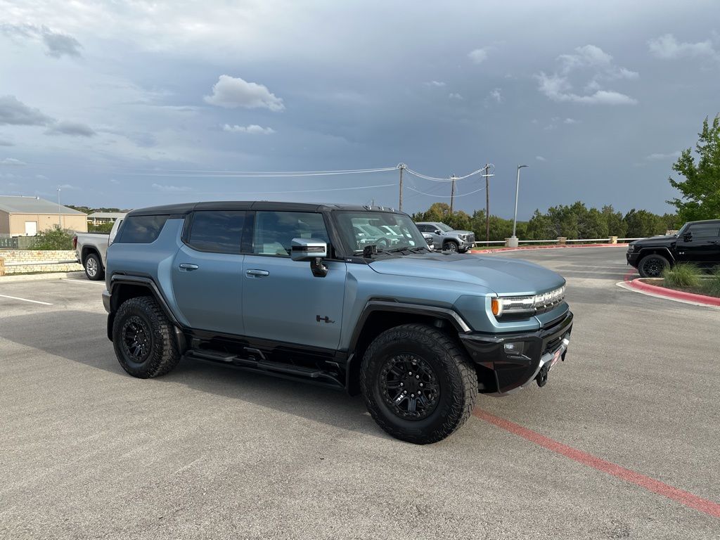 Neptune Blue Matte 2024 GMC Hummer EV SUV 3X AWD SUV / Crossover All-Wheel Drive 1-Speed Automatic