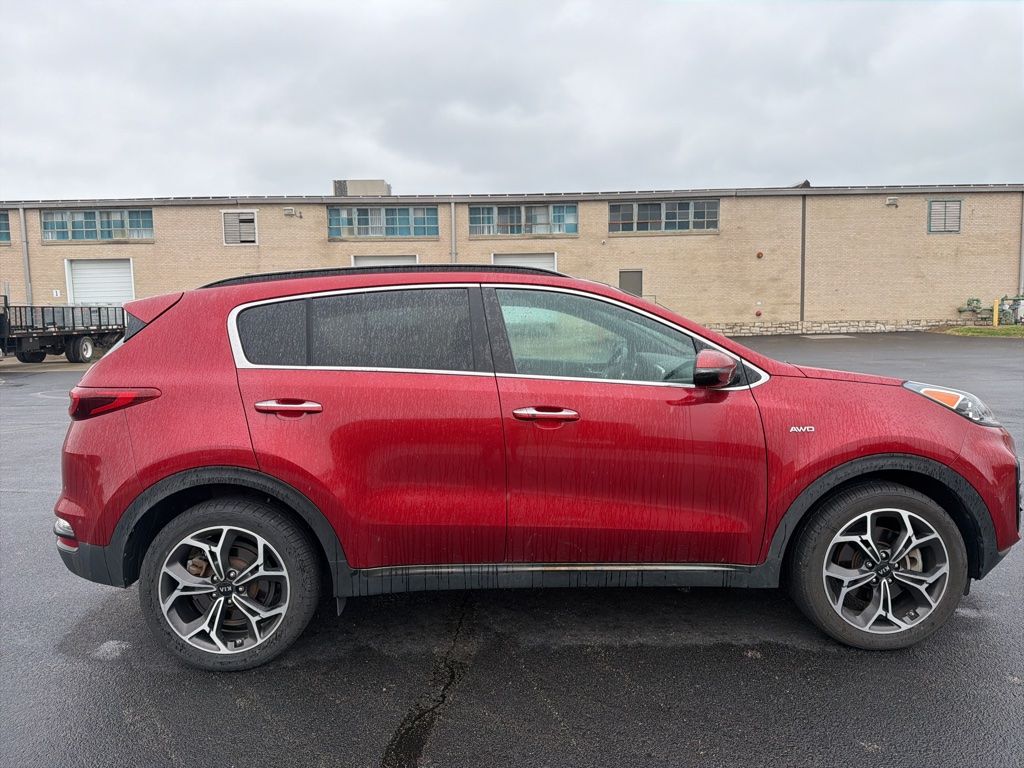 2020 Hyper Red Kia Sportage SX AWD SUV