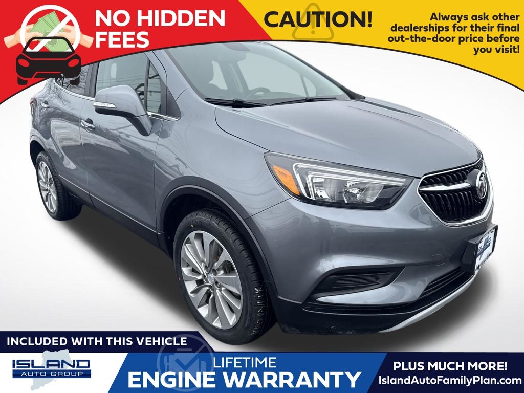 Satin Steel Gray Metallic 2019 Buick Encore Preferred AWD SUV / Crossover All-Wheel Drive 6-Speed Automatic Overdrive