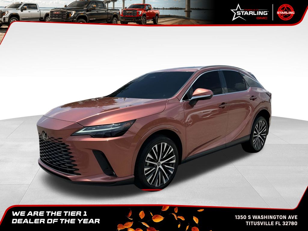 Red (Copper) 2023 Lexus RX SUV / Crossover Front-Wheel Drive 8-Speed Automatic