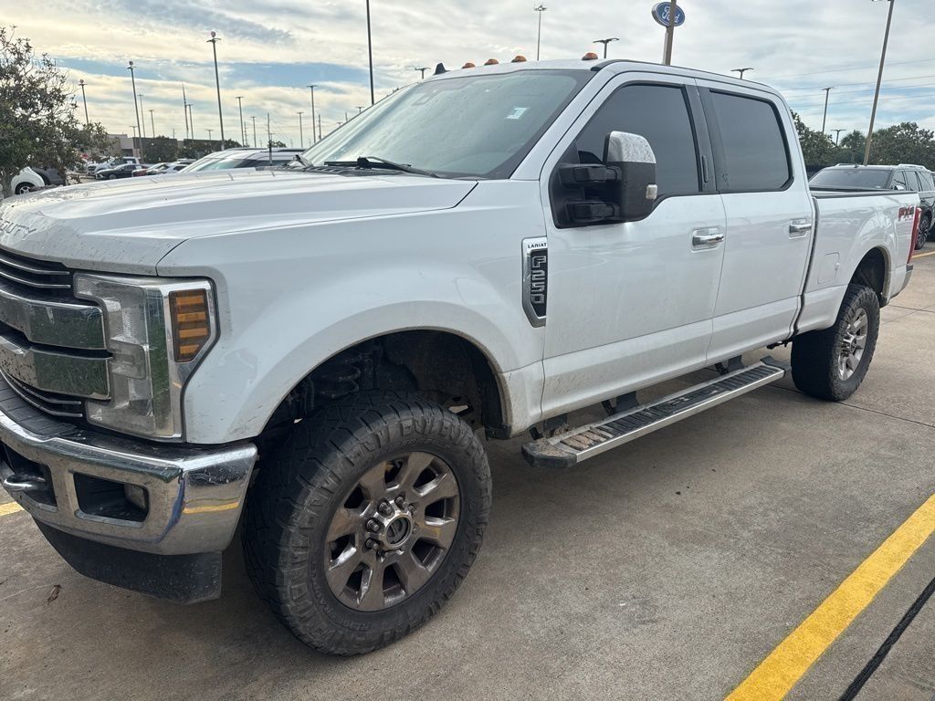 2019 Ford F-250SD Lariat White at Emmons Autoplex