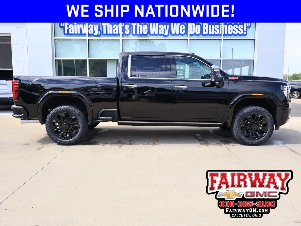 Onyx Black 2026 GMC Sierra 2500HD Pickup Truck Four-Wheel Drive Automatic
