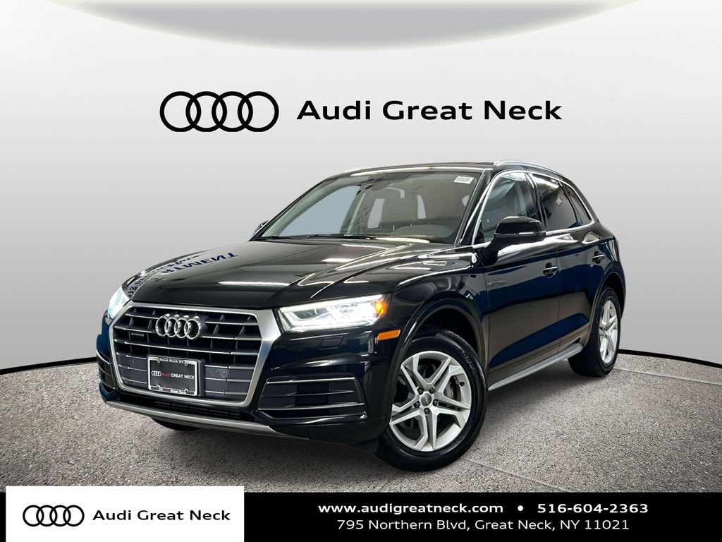 Brilliant Black 2018 Audi Q5 SUV / Crossover All-Wheel Drive 7-Speed Automatic
