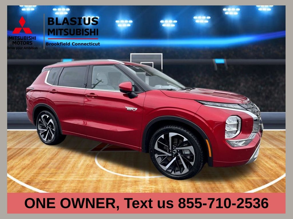Red Diamond 2023 Mitsubishi Outlander Hybrid Plug-in SEL S-AWC SUV / Crossover All-Wheel Drive 1-Speed Automatic