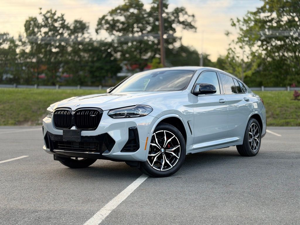 Gray (Brooklyn Grey Metallic) 2025 BMW X4 M40i AWD SUV / Crossover All-Wheel Drive 8-Speed Automatic