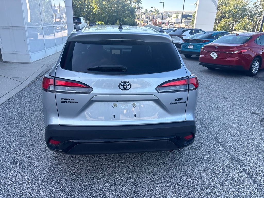 Used 2025 Silver Toyota Hybrid XSE image 6