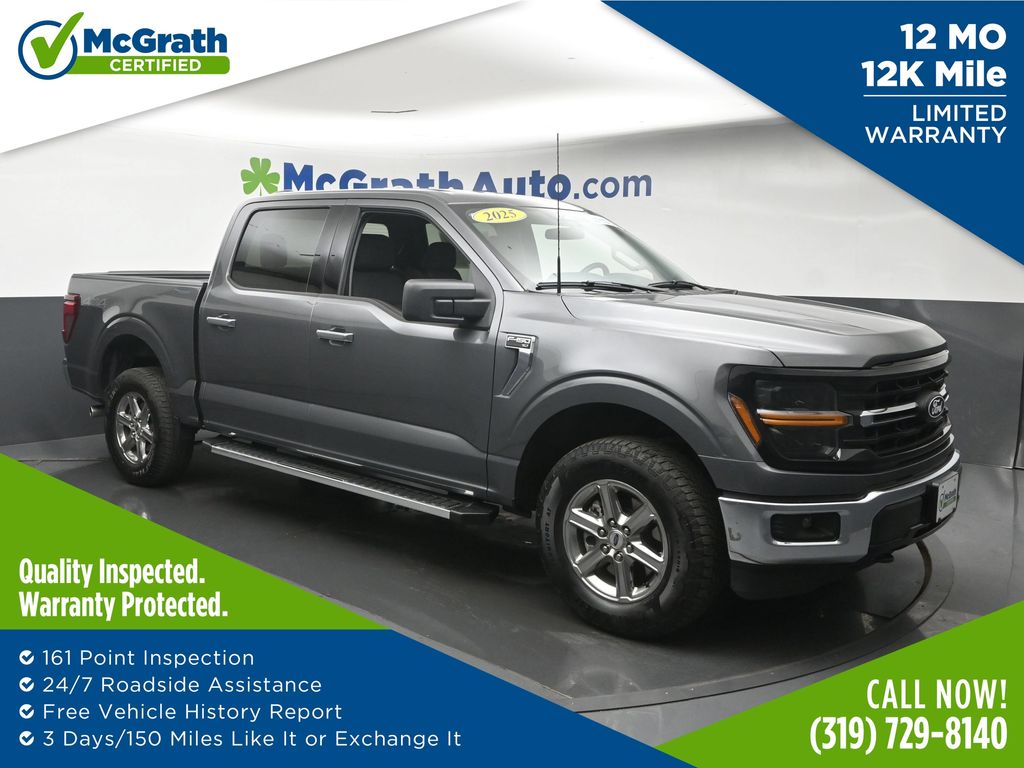 Carbonized Gray Metallic 2025 Ford F-150 Pickup Truck Four-Wheel Drive Automatic