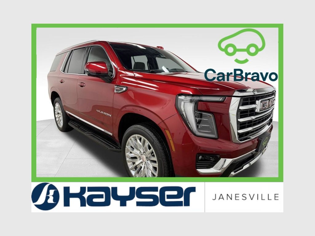 Volcanic Red Tintcoat 2025 GMC Yukon Elevation 4WD SUV / Crossover Four-Wheel Drive