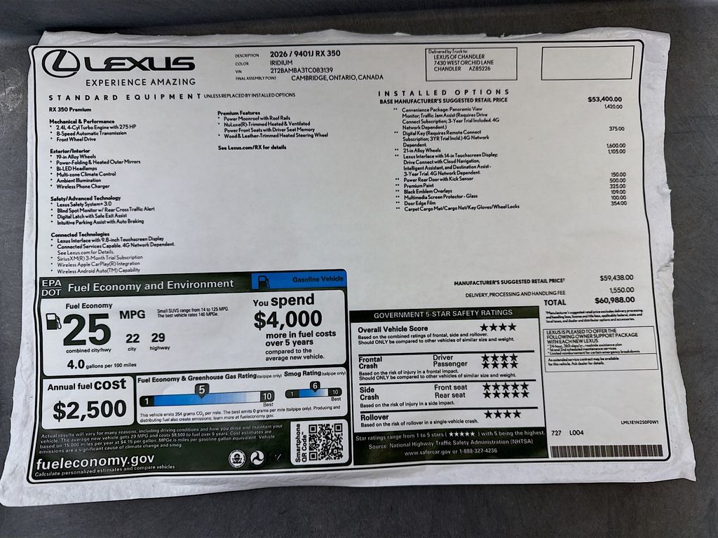 Thumbnail: 2026 Lexus RX - 9