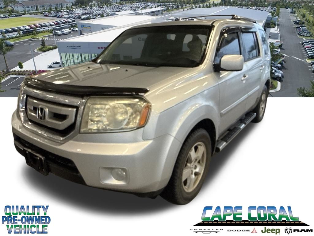 Alabaster Silver Metallic 2011 Honda Pilot SUV / Crossover Front-Wheel Drive 5-Speed Automatic