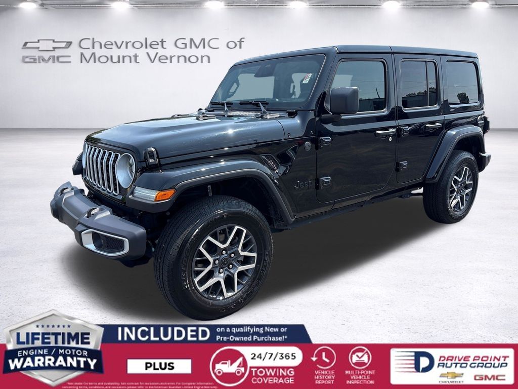 Black Clearcoat 2026 Jeep Wrangler SUV / Crossover Four-Wheel Drive 8-Speed Automatic