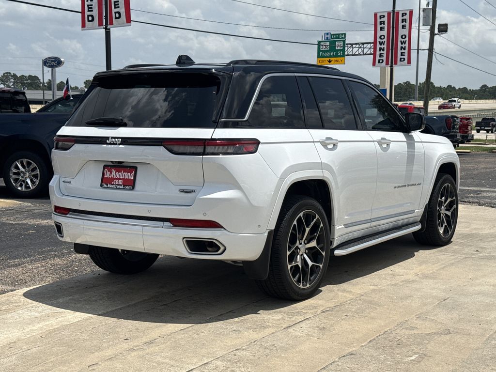 2025 Jeep Grand Cherokee Summit Reserve White at Victoria Chrysler Dodge Jeep Ram