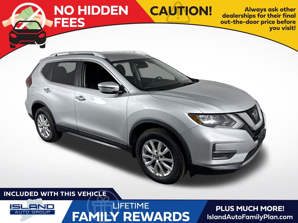 Brilliant Silver Metallic 2019 Nissan Rogue SUV / Crossover All-Wheel Drive Continuously Variable Transmission