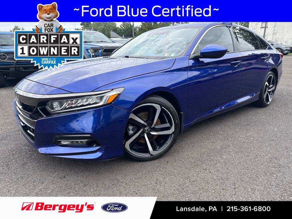 Still Night Pearl 2020 Honda Accord Sedan Front-Wheel Drive Automatic