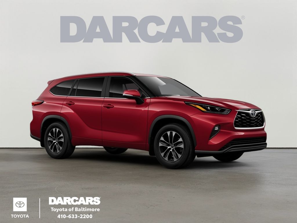 Red (Ruby Flare Pear) 2026 Toyota Highlander SUV / Crossover All-Wheel Drive 8-Speed Automatic