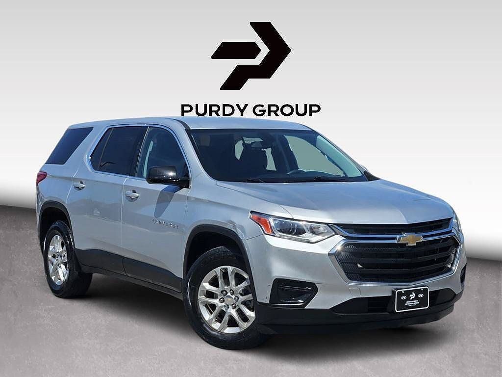 Silver Ice Metallic 2020 Chevrolet Traverse SUV / Crossover Front-Wheel Drive 9-Speed Automatic