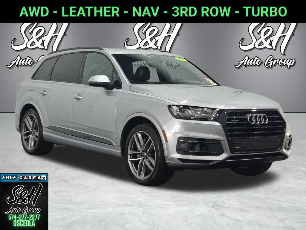 Florett Silver Metallic 2017 Audi Q7 SUV / Crossover All-Wheel Drive 8-Speed Automatic