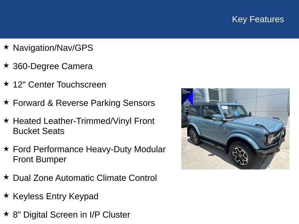 2022 Ford Bronco Outer Banks
