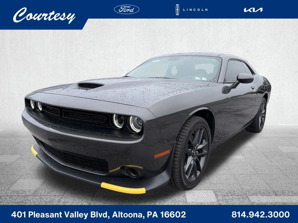 Gray (Granite Crystal Metallic Clearcoat) 2023 Dodge Challenger Coupe All-Wheel Drive 8-Speed Automatic