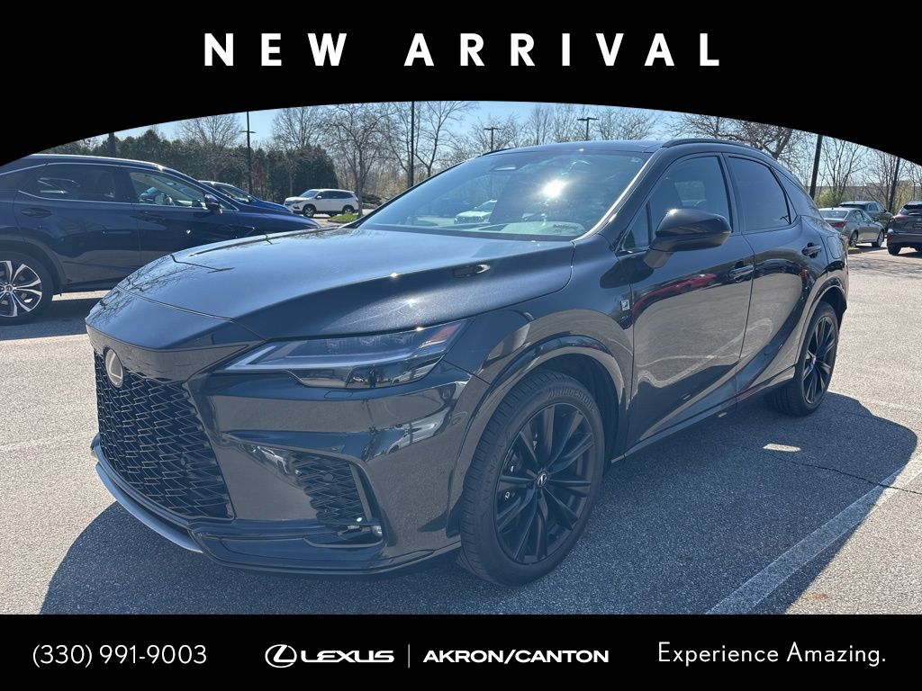 Black (Caviar) 2023 Lexus RX Hybrid 500h F Sport Performance 3 AWD SUV / Crossover 6-Speed Automatic