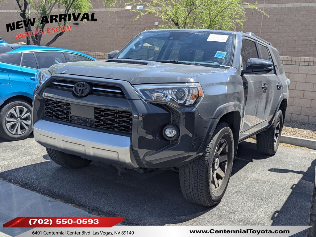Gray 2024 Toyota 4Runner TRD Off-Road Premium 4WD SUV / Crossover Four-Wheel Drive 5-Speed Automatic
