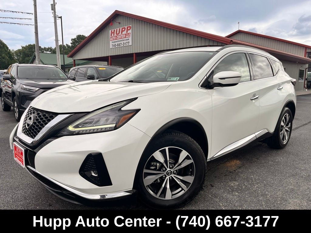 Pearl White Tricoat 2023 Nissan Murano SUV / Crossover Front-Wheel Drive Continuously Variable Transmission