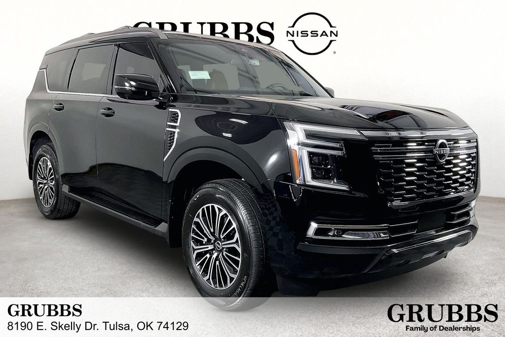 Super Black 2026 Nissan Armada SUV / Crossover Four-Wheel Drive 9-Speed Automatic
