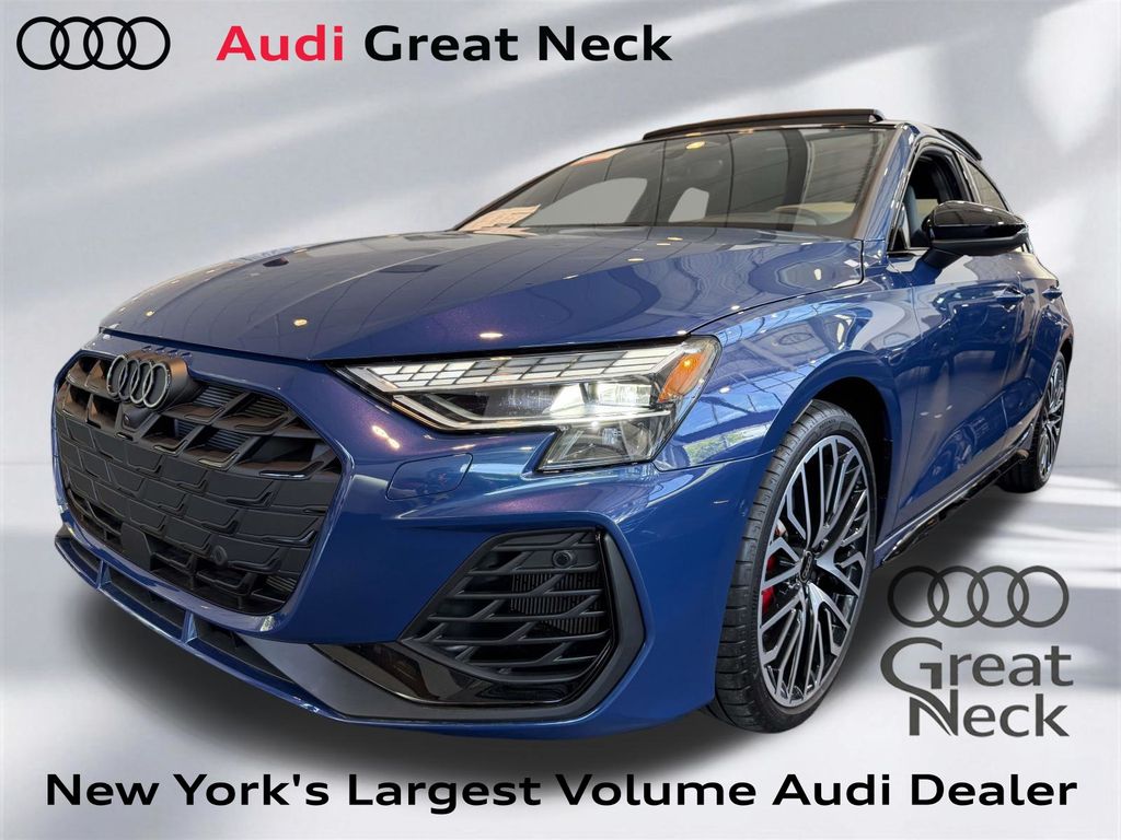 Ascari Blue Metallic 2026 Audi S3 2.0T quattro Premium Sedan All-Wheel Drive 7-Speed Automatic