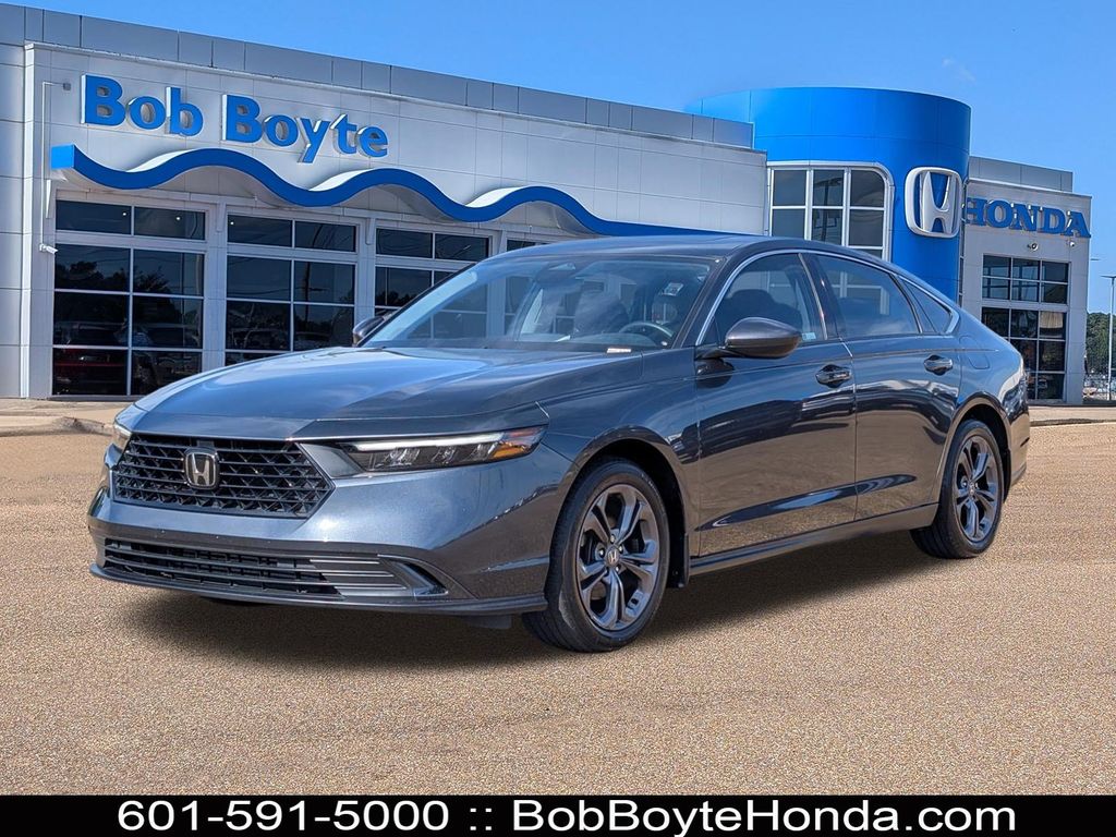 Gray Metallic 2023 Honda Accord EX FWD Sedan Front-Wheel Drive Continuously Variable Transmission