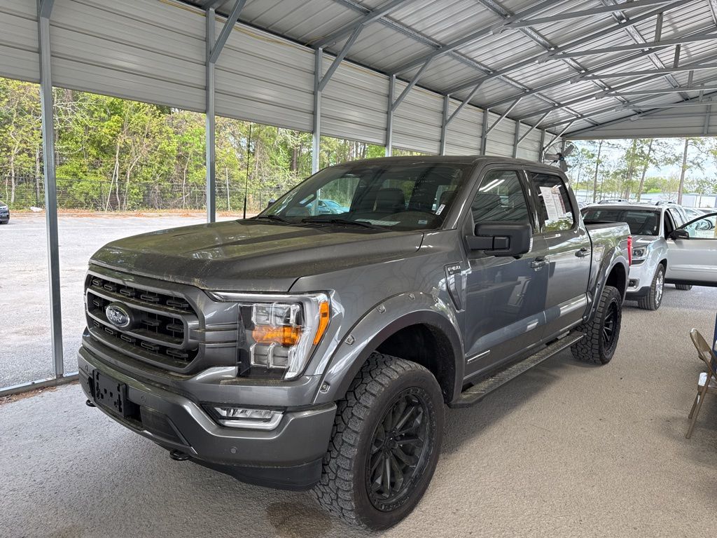 Carbonized Gray Metallic 2023 Ford F-150 XLT SuperCrew 4WD Pickup Truck Four-Wheel Drive Automatic